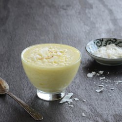 Sweet Coconut-Cardamom Chilled Soup