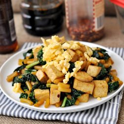 Kale & Tofu Chow Mac