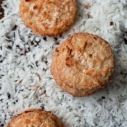 Coconut Lime Shortbread