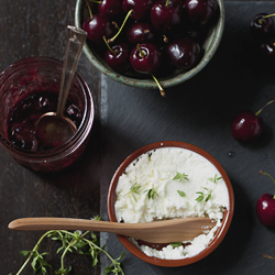 smoky chipotle cherries