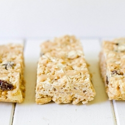 White Choc. PB Granola Bars