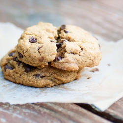 PB Chocolate Chip Cookies