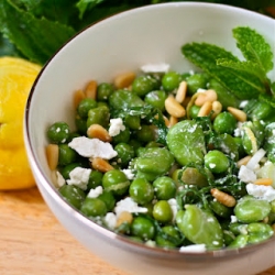 Fava Bean & English Pea Salad