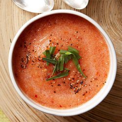 Peach Gazpacho