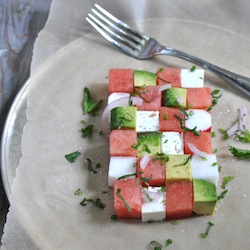 Fresh Watermelon Salad