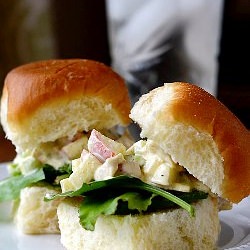 Curry Chicken Salad Sliders