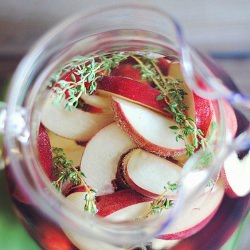 Cherry-Peach Sangria