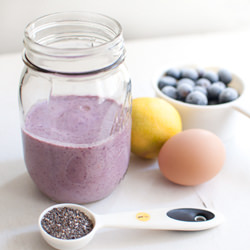 Blueberry Protein Shake