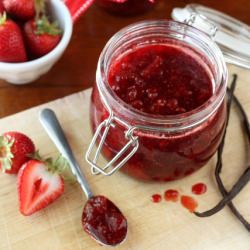 Strawberry Vanilla Bean Jam