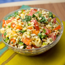 Grilled Corn Salad