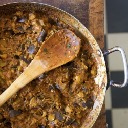 Spicy Eggplant Salad