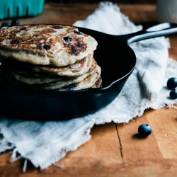 Buckwheat Blueberry Pancakes