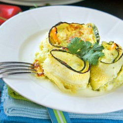 Cheese Zucchini Stuffed Rolls