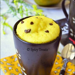 Eggless Mango Mug Cake