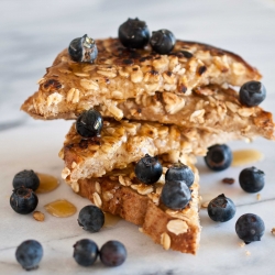 Coconut Oat French Toast