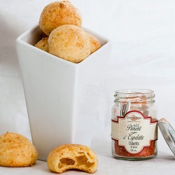 Parmesan, Espelette Pepper Gougeres