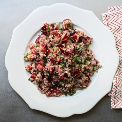 Ripe Plum Tabbouleh