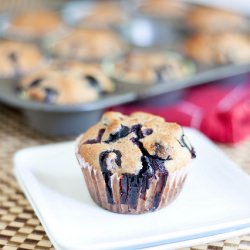 Blueberry Whole Wheat Muffins