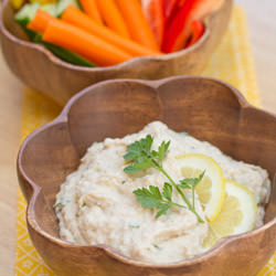 Lemon-Garlic White-Bean Dip