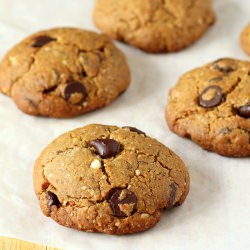 Millet Almond Chocolate Chip cookie