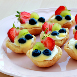 Summer Mini Fruit Tarts