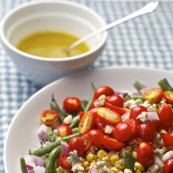 Green Bean Corn & Tomato Salad