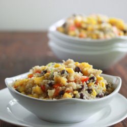 Black Bean, Corn and Quinoa Salad