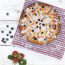 Berry Cake with Coconut & Rum