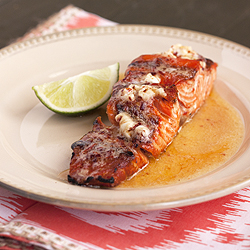 Honey Chipotle Lime Salmon