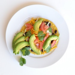 Black Bean Tostadas