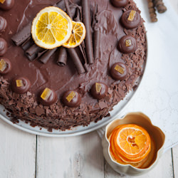 Chocolate Cointreau Cake