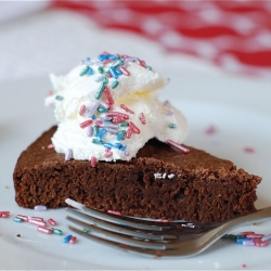 4 Minute Brownie Pie