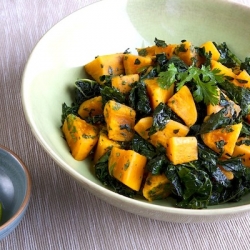 Kale with Sweet Potato