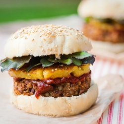 Adzuki Buckwheat Burgers