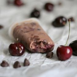 Choc. Cherry Nutella Fudge Pops