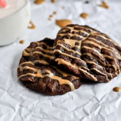 Peanut Butter Chocolate Cookies