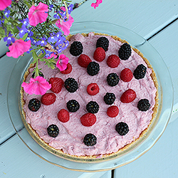 Whipped Berry Cream Pie