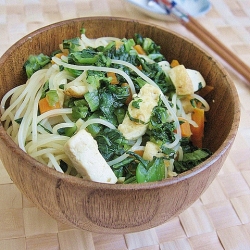 Chinese Leaf Noodle Salad