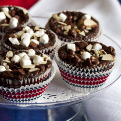 Rocky Road Brownie Bites