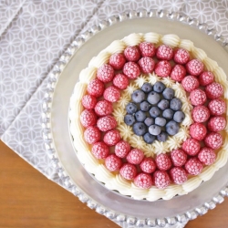 Star Spangled Ice Cream Cake