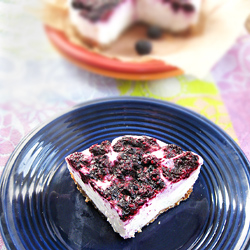 Black Raspberry Raw “Cheesecake”