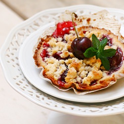 crumble tartlets