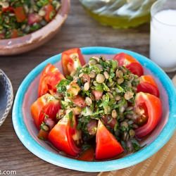 Lentil tabbouleh