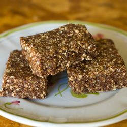 Raw Chocolate Energy Bars