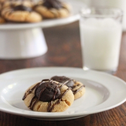 Cookie Dough Thumbprint Cookies