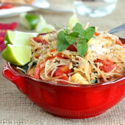 Mexican Fideo with Veggies