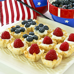 Star Spangled Berry Cups