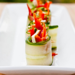 Tofu Cucumber Rolls