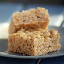 Pb Rice Crispy Bars