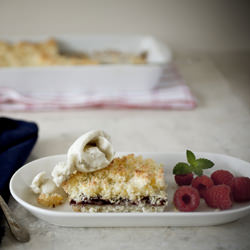 Coconut Raspberry Cake